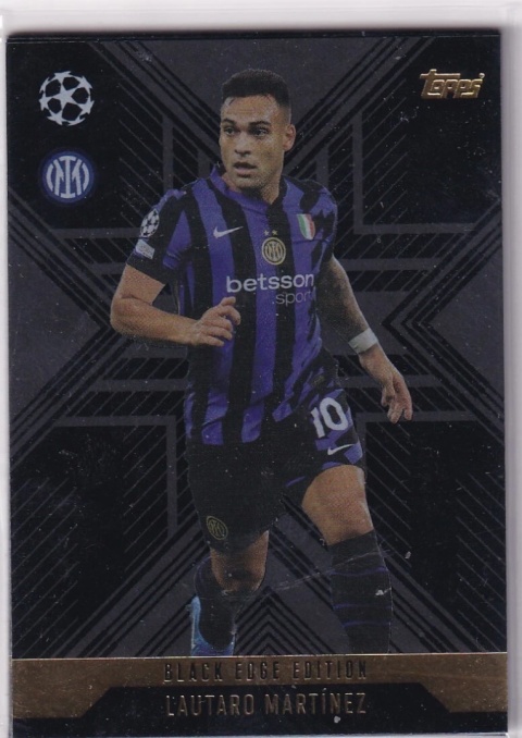 Lautaro Martinez Black Edge Edition BLA4 Match Attax Extra 24/25