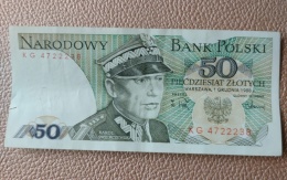 Banknot 50 zl PRL