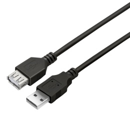 Kabel USB 0,8m Czarny