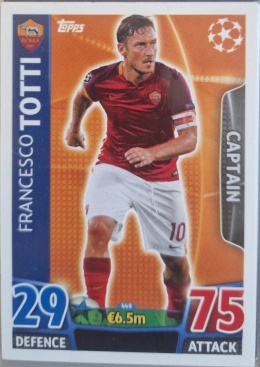Francesco Totti Match Attax 2015/16