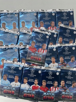 Blister UEFA CHAMPIONS LEAGUE 2015/16 topps match attax KARTY LIGA MISTRZÓW