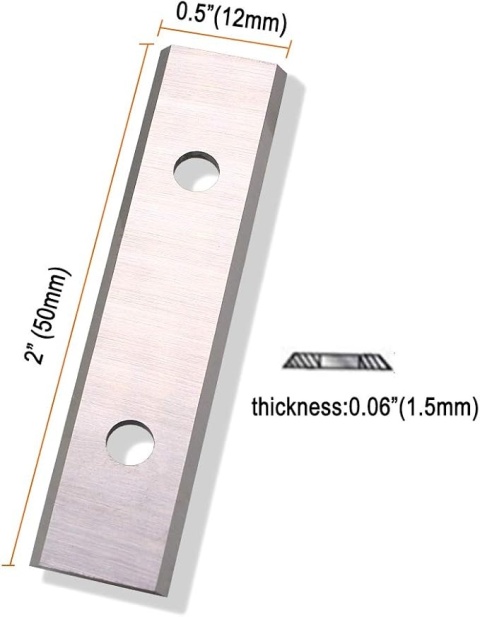 Ostrze do skrobaka 50 x 12 x 1,5 mm