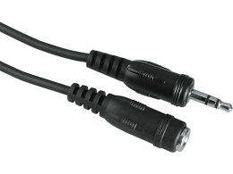 Kabel-przedłużacz Jack 3.5 mm 1m