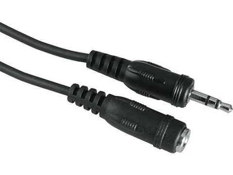 Kabel-przedłużacz Jack 3.5 mm 1m