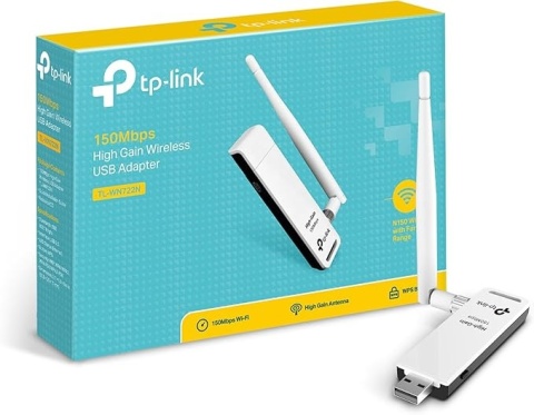 TP-Link TL-WN722N High Gain WLAN USB Adapter Wi-Fi