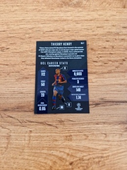 Thierry Henry BLA7 Black Edge Edition Match Attax Extra 24/25