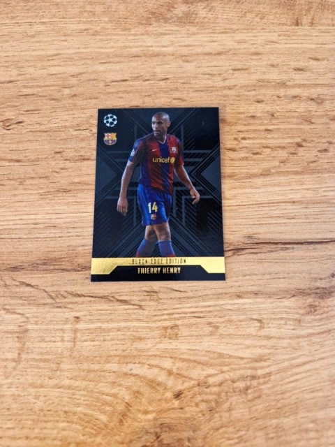 Thierry Henry BLA7 Black Edge Edition Match Attax Extra 24/25